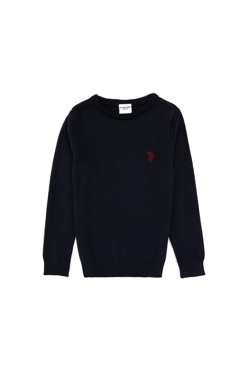 Erkek Çocuk Lacivert Basic Kazak