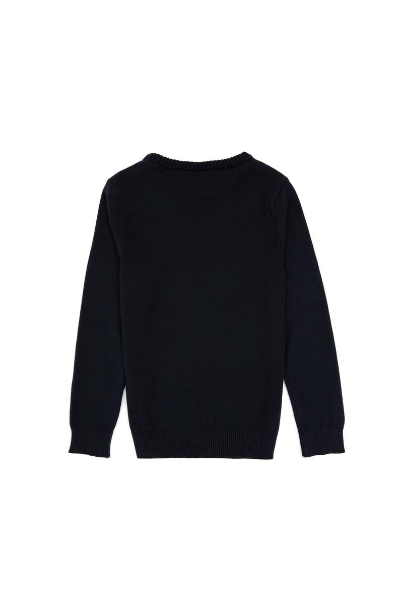 Erkek Çocuk Lacivert Basic Kazak