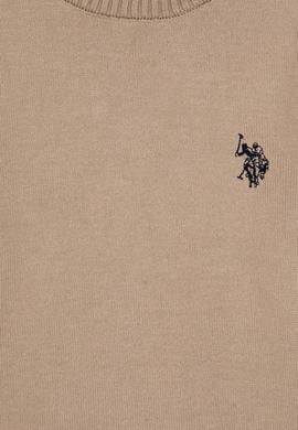 Erkek Çocuk Açık Haki Basic Kazak - 50315586044