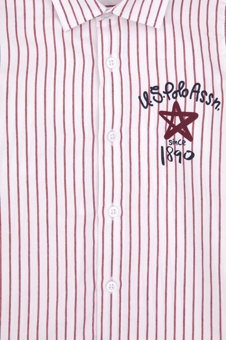 Erkek Çocuk Kırmızı Uzun Kollu Gömlek - 50316675006