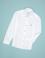 Erkek Çocuk Beyaz Uzun Kollu Basic Gömlek
