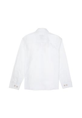Erkek Çocuk Beyaz Uzun Kollu Basic Gömlek - 50307704011