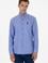 Erkek Mavi Uzun Kollu Basic Gömlek
