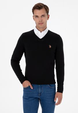 Erkek Siyah Basic Kazak - 50307778014