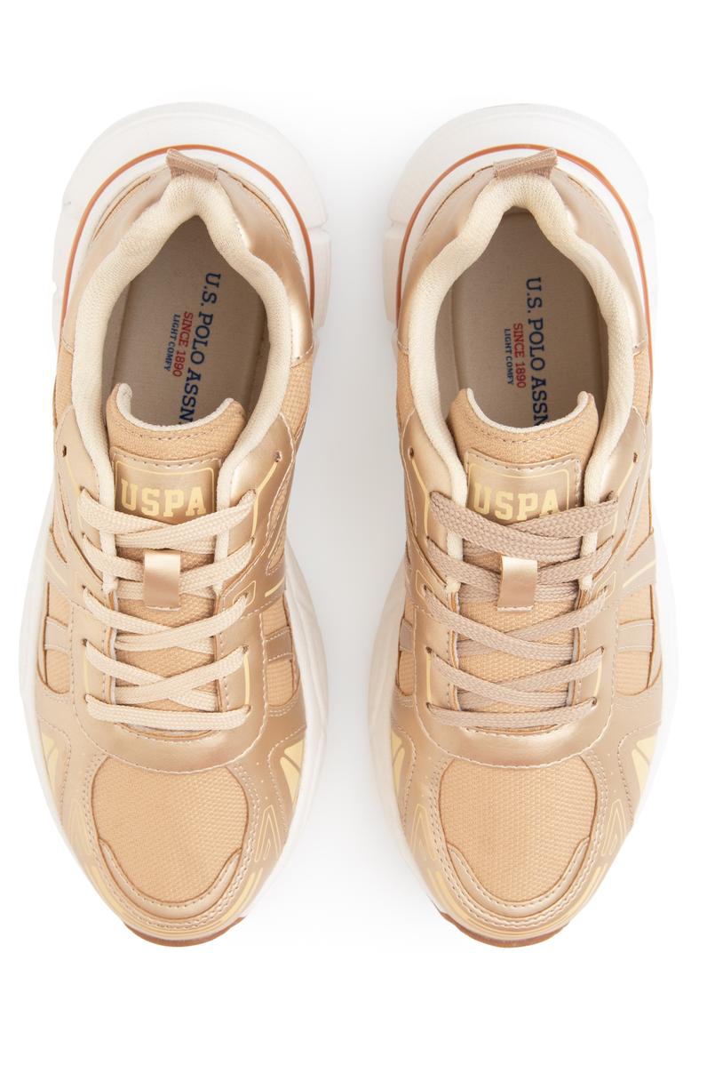 Kadın Altın Spor Ayakkabı