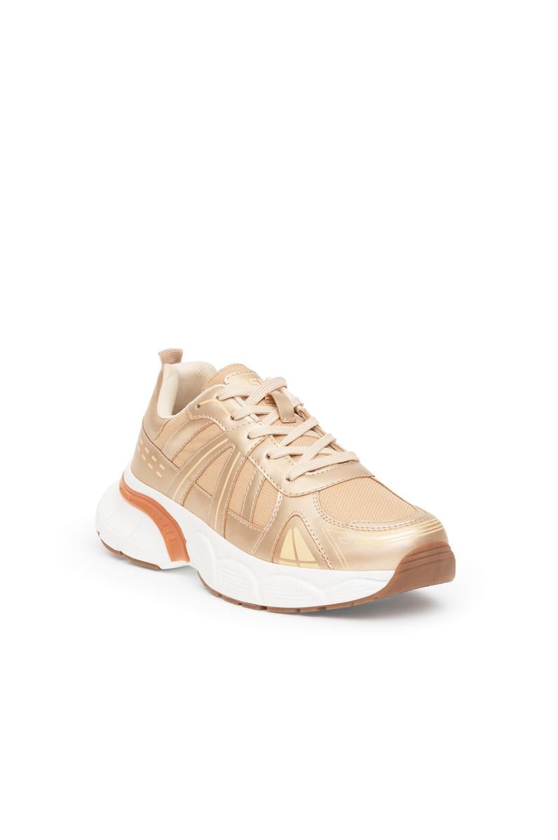 Kadın Altın Spor Ayakkabı