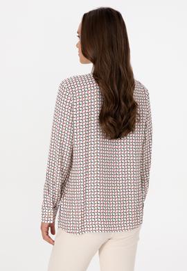 Kadın Krem Uzun Kollu Gömlek - 50308651012