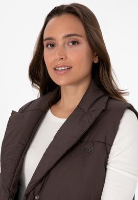 Kadın Koyu Kahverengi Yelek - 50308605007