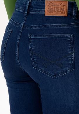 Kadın Koyu Mavi Toohpick Fit Jean Pantolon - 50307785012