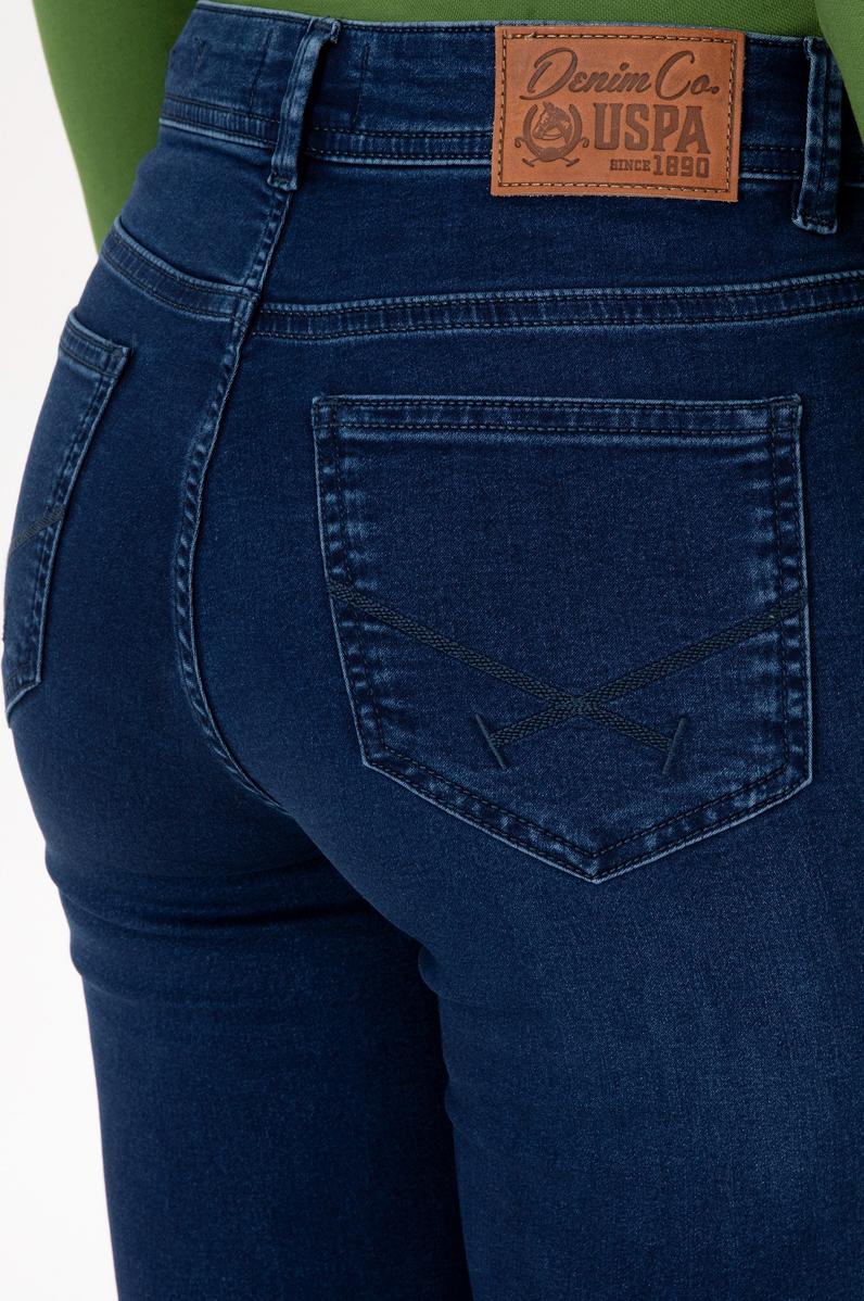 Kadın Koyu Mavi Toohpick Fit Jean Pantolon