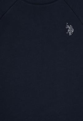 Erkek Çocuk Açık Lacivert Basic Bisiklet Yaka Sweatshirt - 50313832022