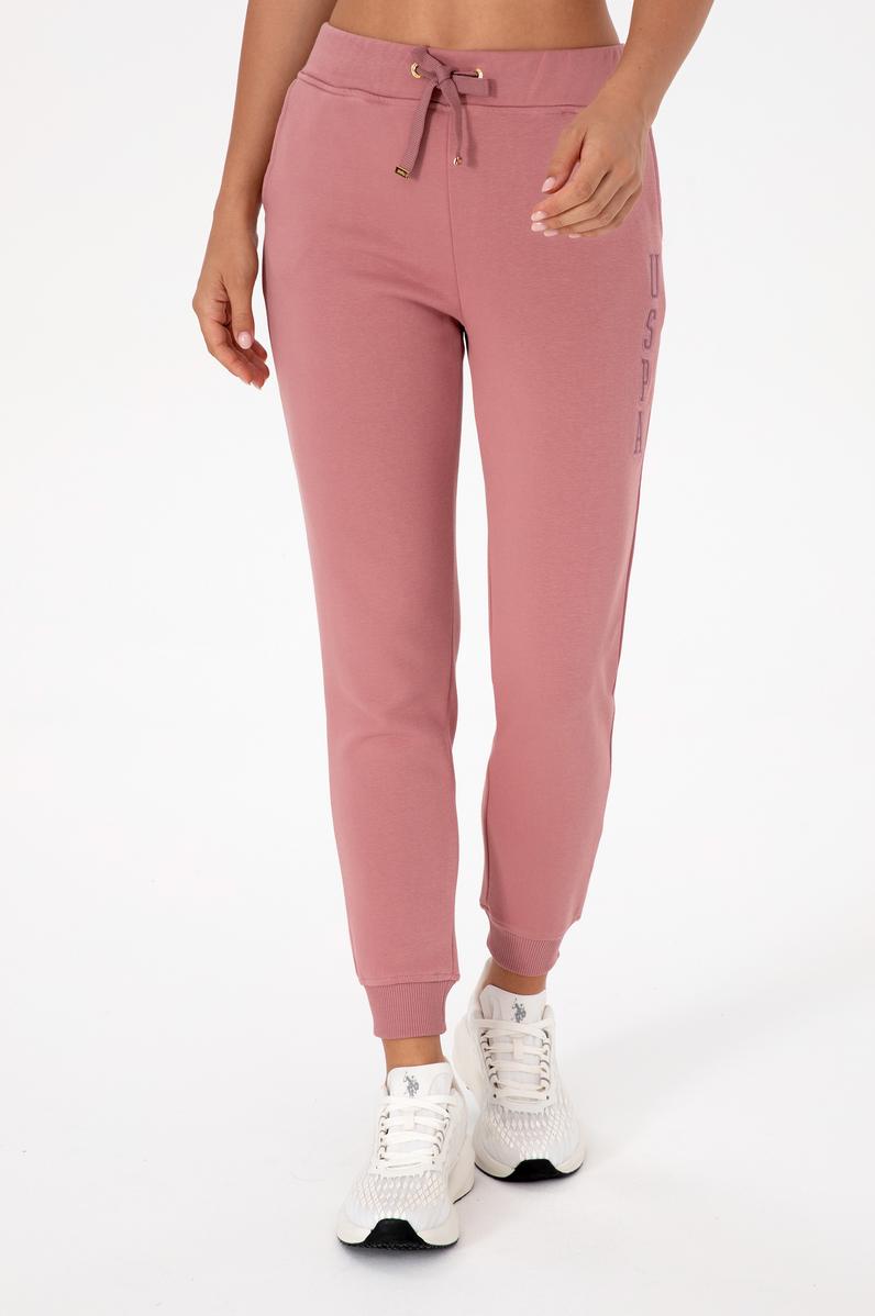 Kadın Gül Kurusu Jogger Eşofman Altı