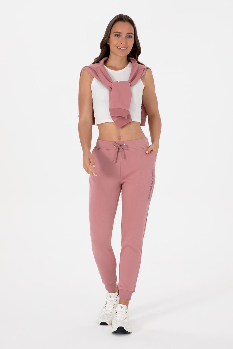 Kadın Gül Kurusu Jogger Eşofman Altı