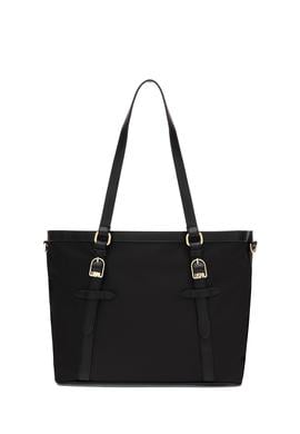 Kadın Siyah Kapitone Kol Çantası - 50315176001