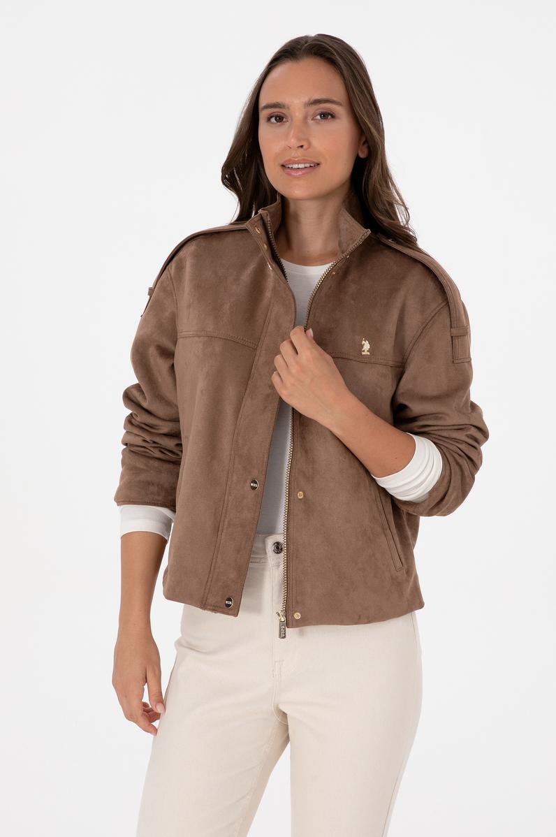 Kadın Vizon Deri Ceket