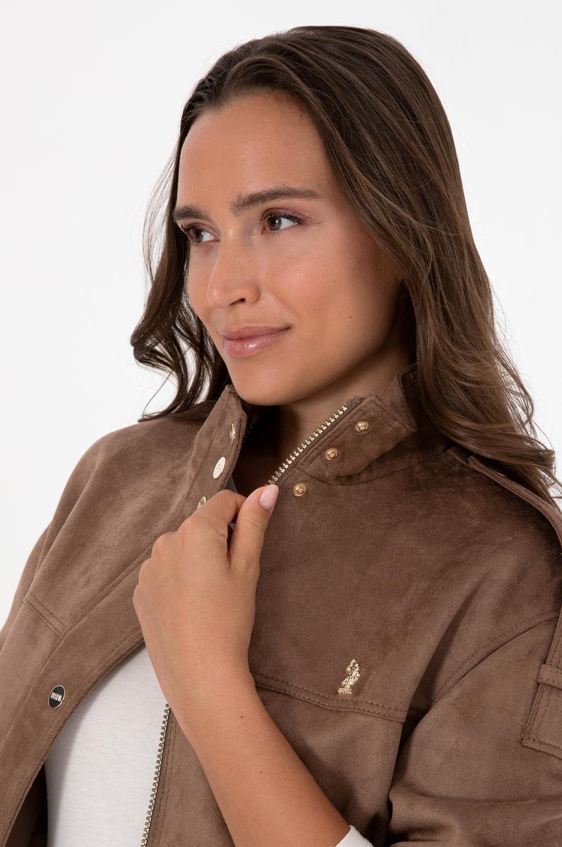 Kadın Vizon Deri Ceket