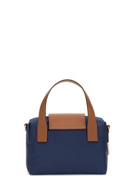 Kadın Lacivert Kapitone Çapraz Çanta - 50317772004