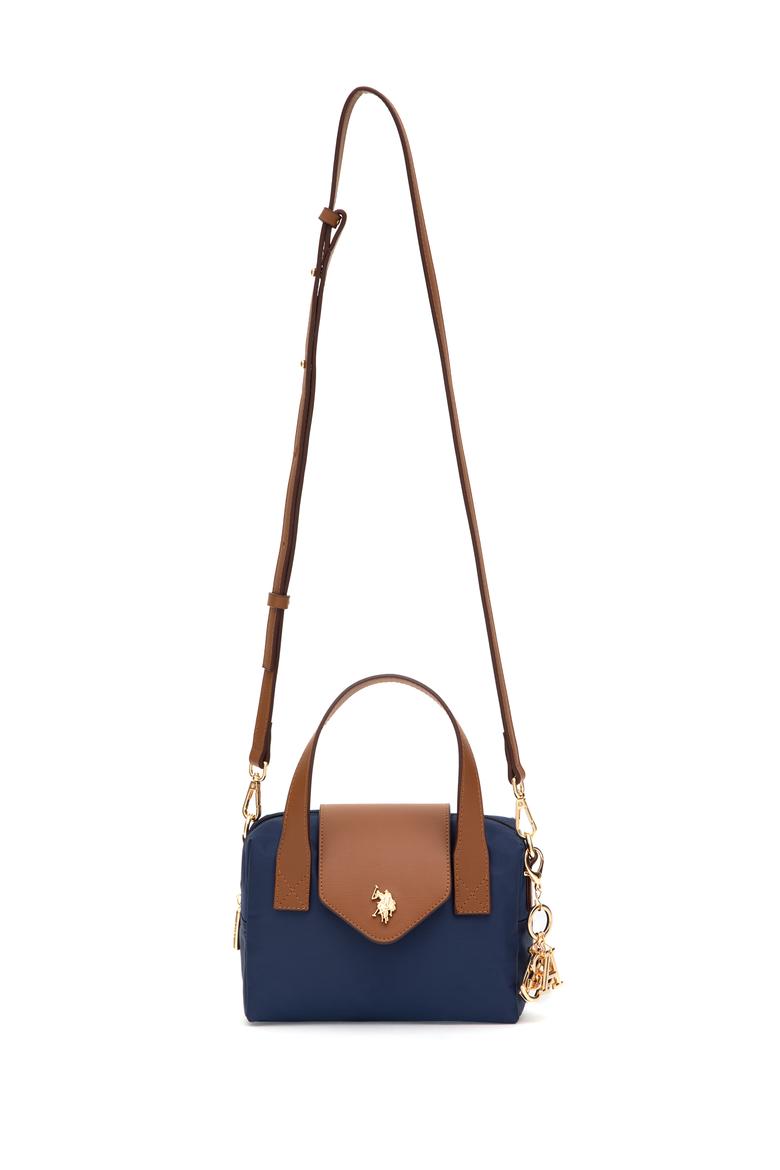 Kadın Lacivert Kapitone Çapraz Çanta - 50317772004