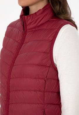 Kadın Koyu Frambuaz Yelek - 50308083057