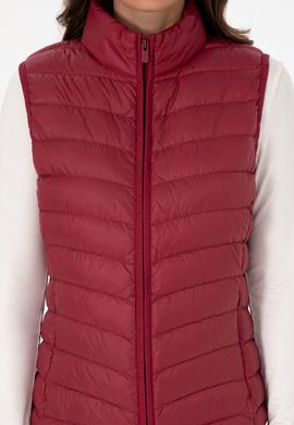 Kadın Koyu Frambuaz Yelek - 50308083057