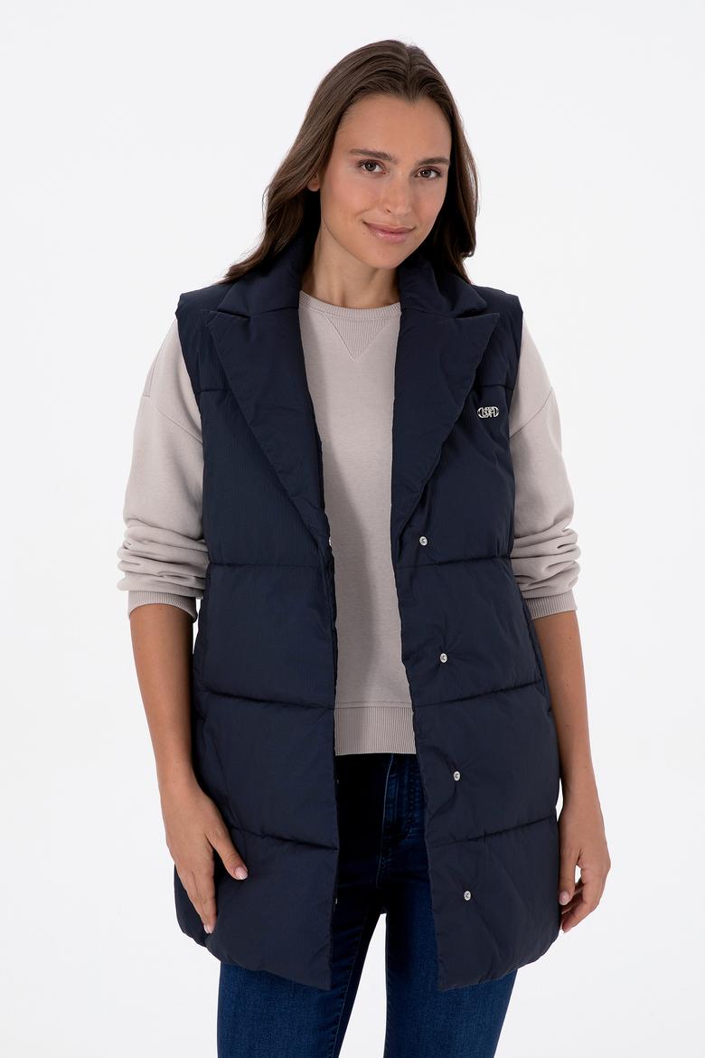 Kadın Lacivert Yelek