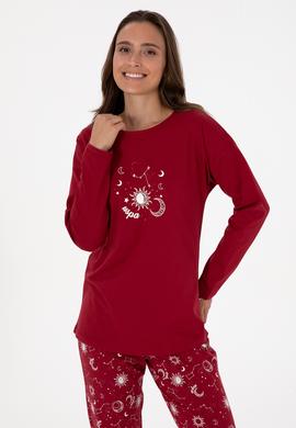 Kadın Bordo Pijama Takımı - 50318919003