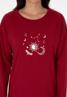 Kadın Bordo Pijama Takımı - 50318919003