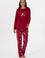 Kadın Bordo Pijama Takımı