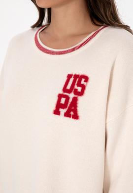 Kadın Krem Melanj Bisiklet Yaka Kazak - 50310214003