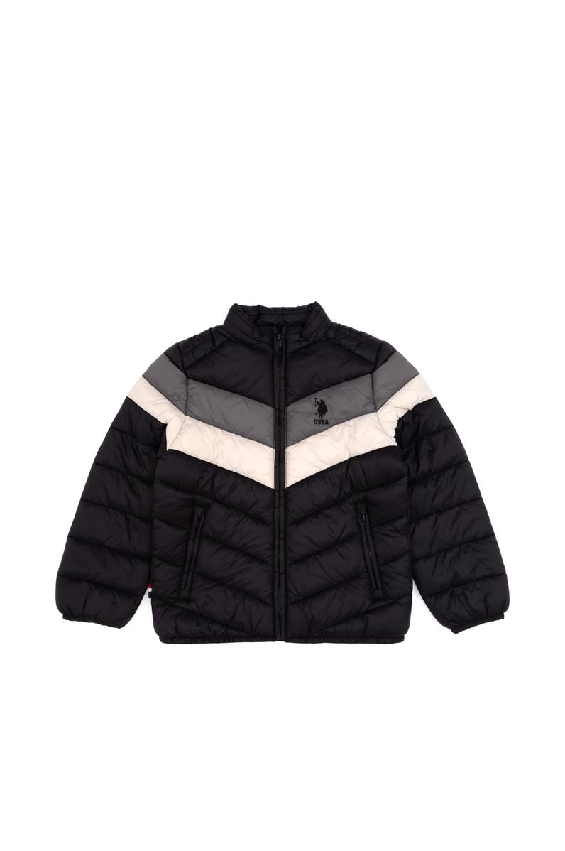 Erkek Çocuk Siyah Mont