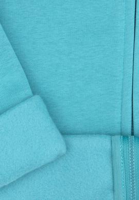 Erkek Çocuk Mint Örme Fermuarlı Kapüşonlu Hırka - 50313852076