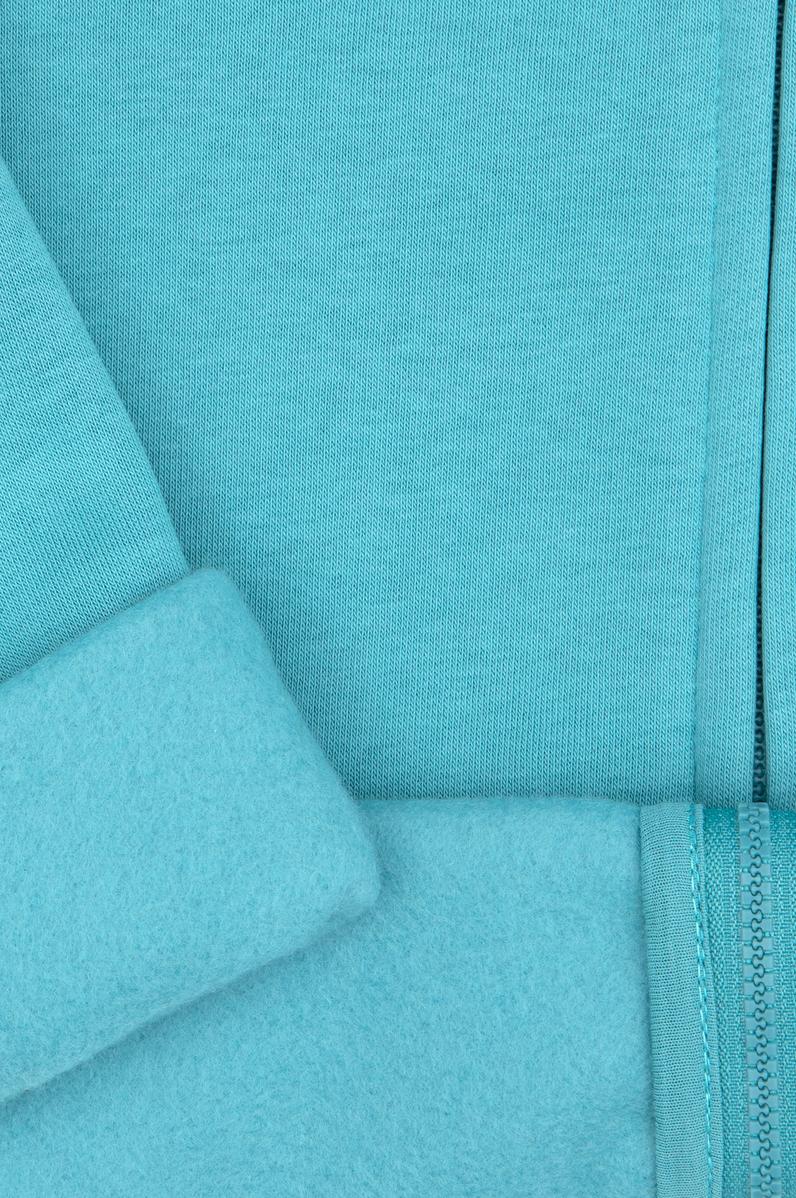 Erkek Çocuk Mint Örme Fermuarlı Kapüşonlu Hırka