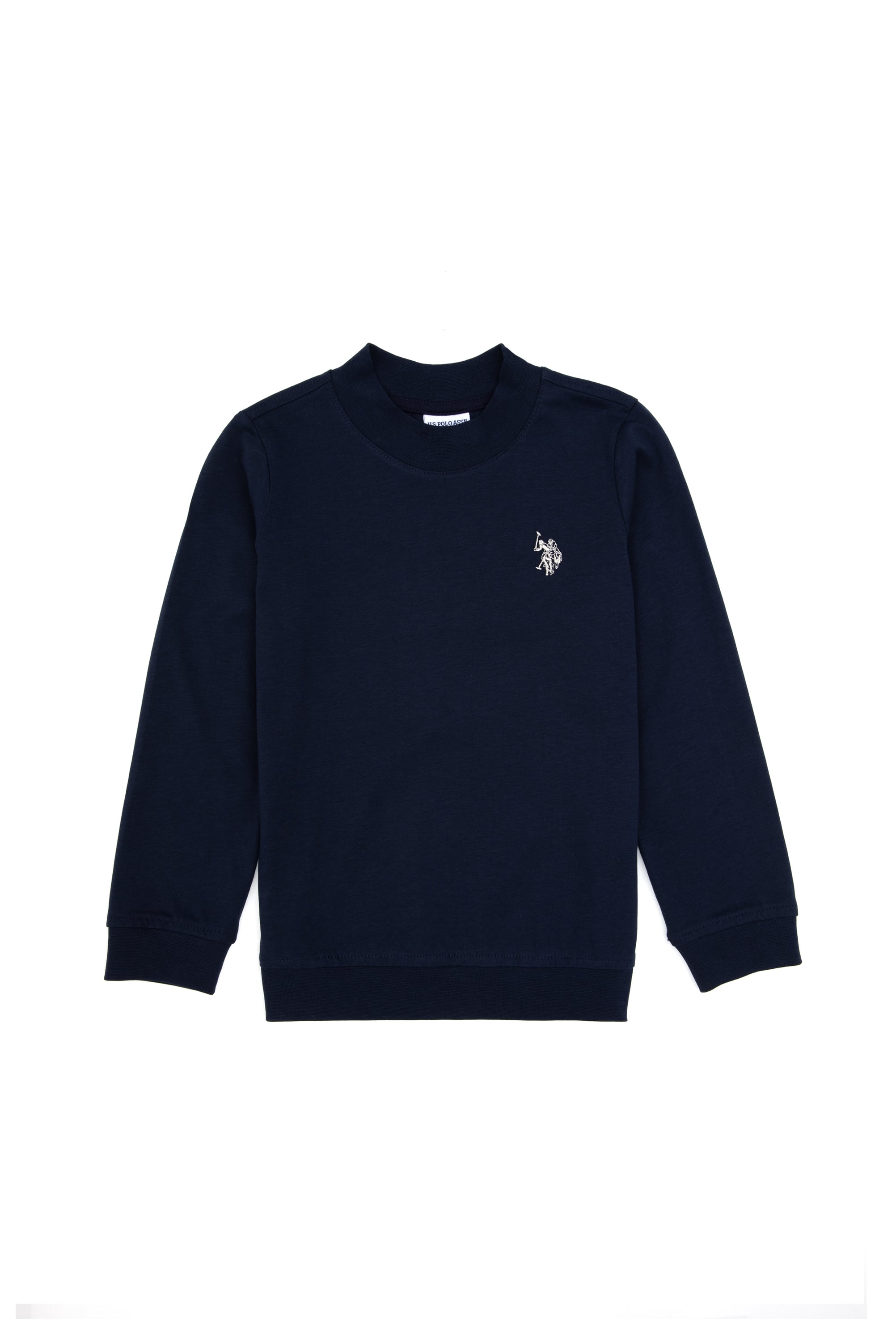 Erkek Çocuk Lacivert Basic Bisiklet Yaka Sweatshirt - Image 1