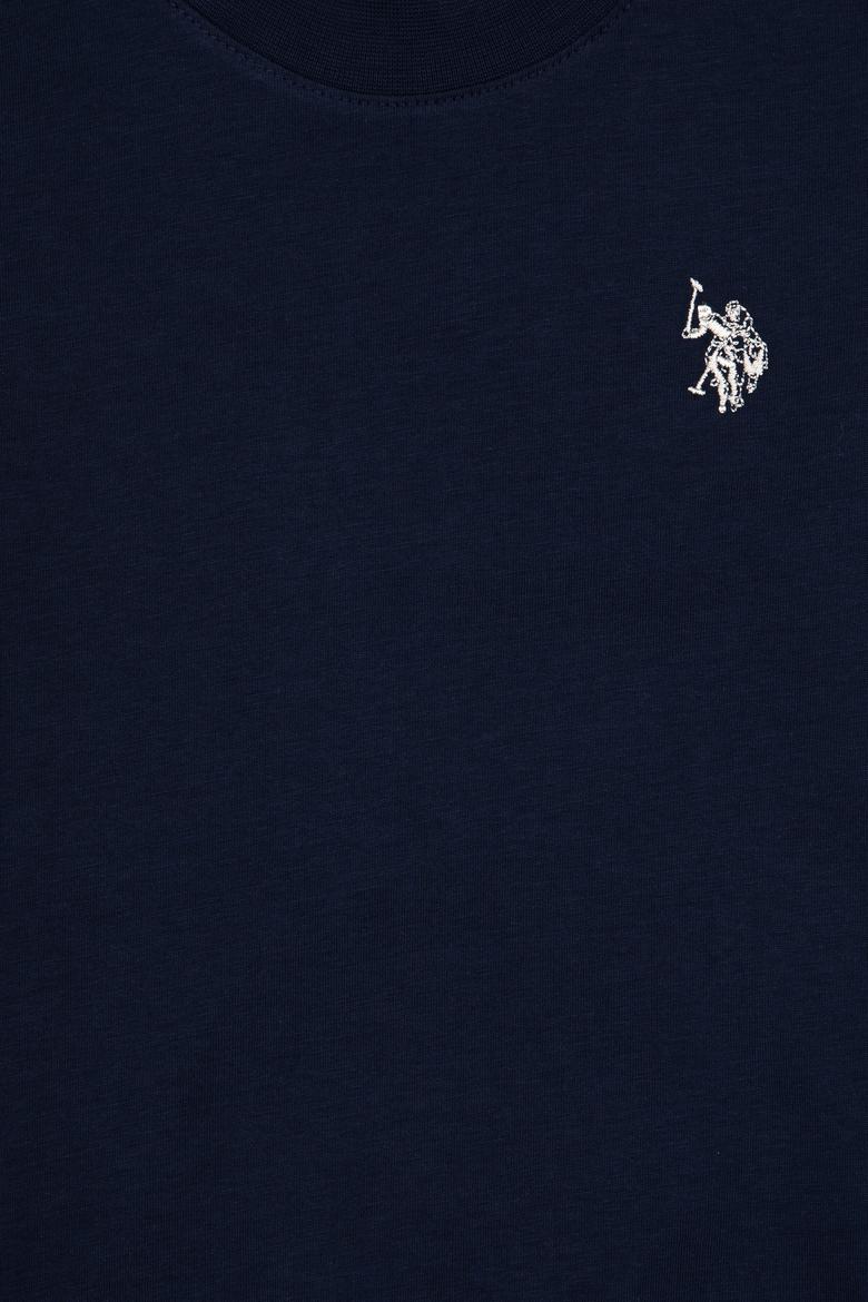 Erkek Çocuk Lacivert Basic Bisiklet Yaka Sweatshirt - 50314971009