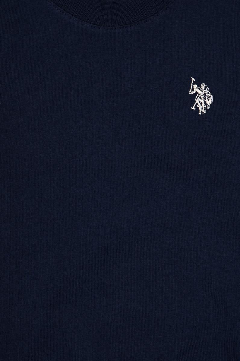 Erkek Çocuk Lacivert Basic Bisiklet Yaka Sweatshirt