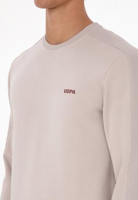 Erkek Regular Fit Bisiklet Yaka Taş Sweatshirt - 50315598019