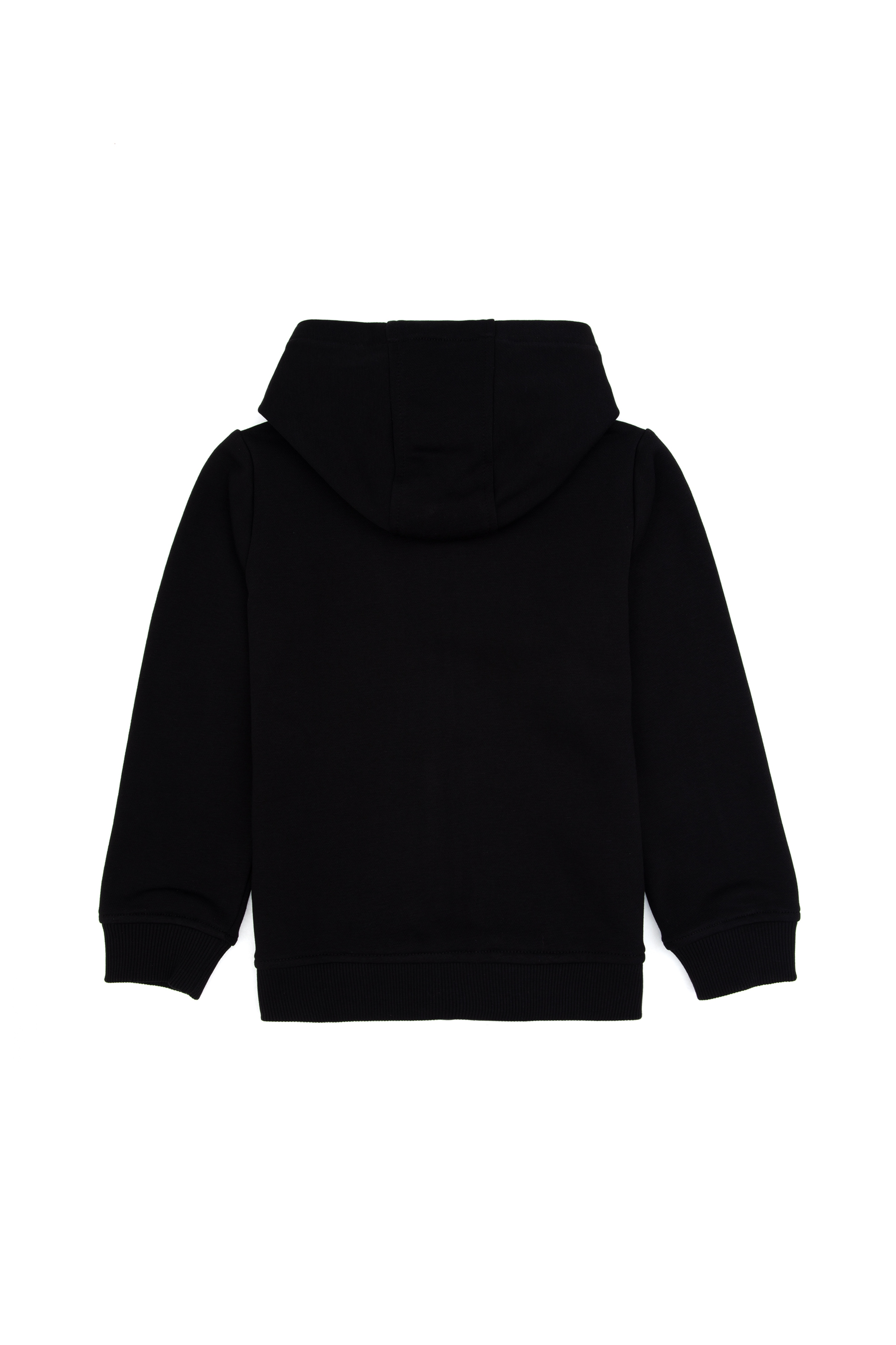 Erkek Çocuk Siyah Fermuarlı Kapüşonlu Sweatshirt - Image 2