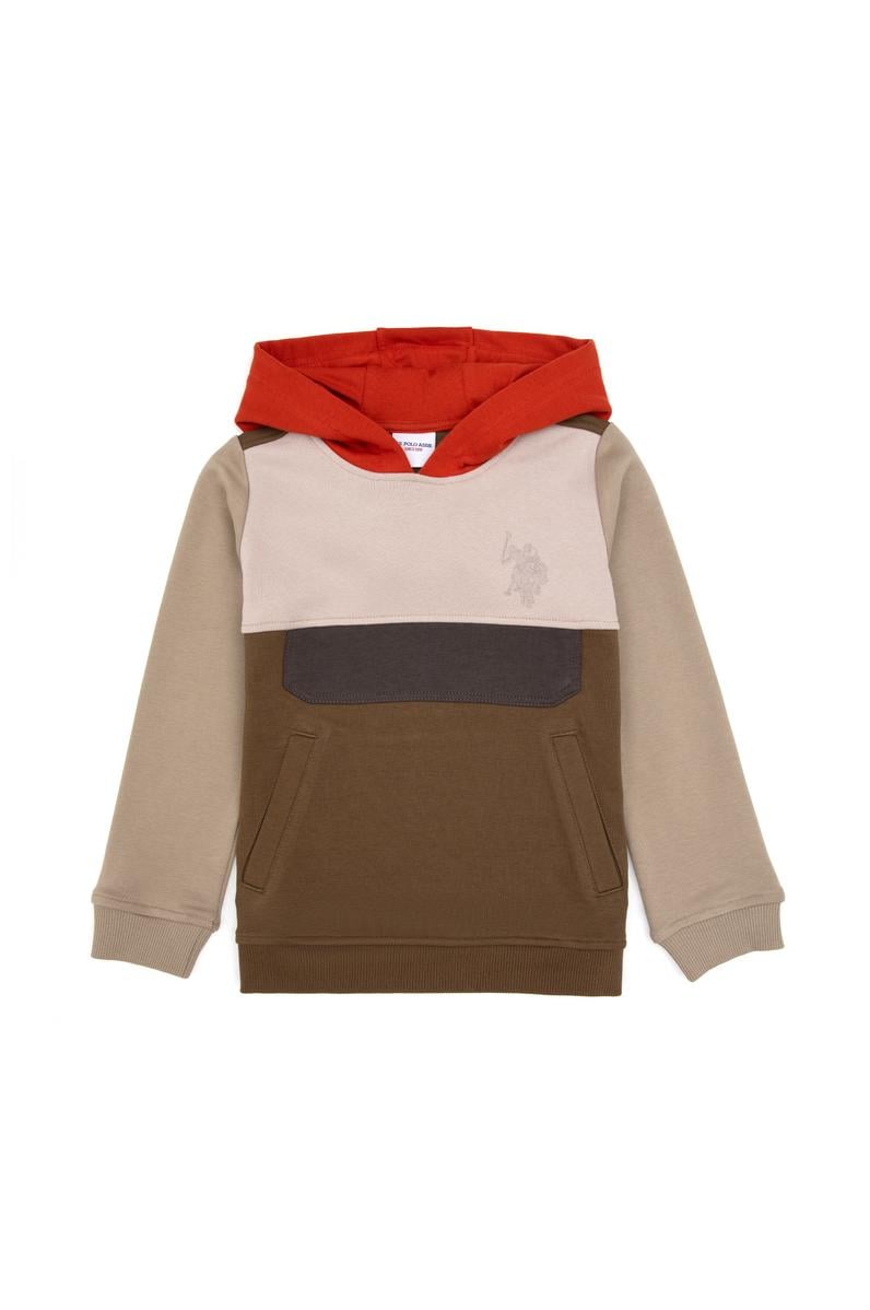 Erkek Çocuk Haki Sweatshirt