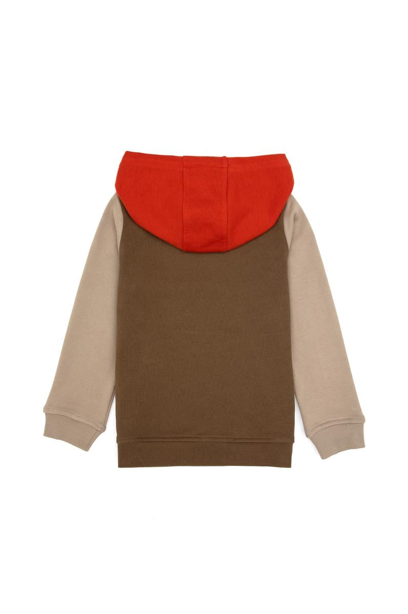 Erkek Çocuk Haki Sweatshirt