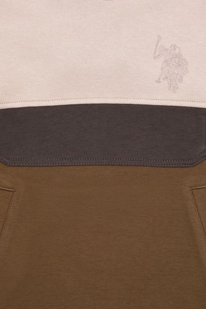 Erkek Çocuk Haki Sweatshirt