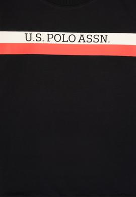 Erkek Çocuk Siyah Basic Bsiklet Yaka Sweatshirt - 50313994050