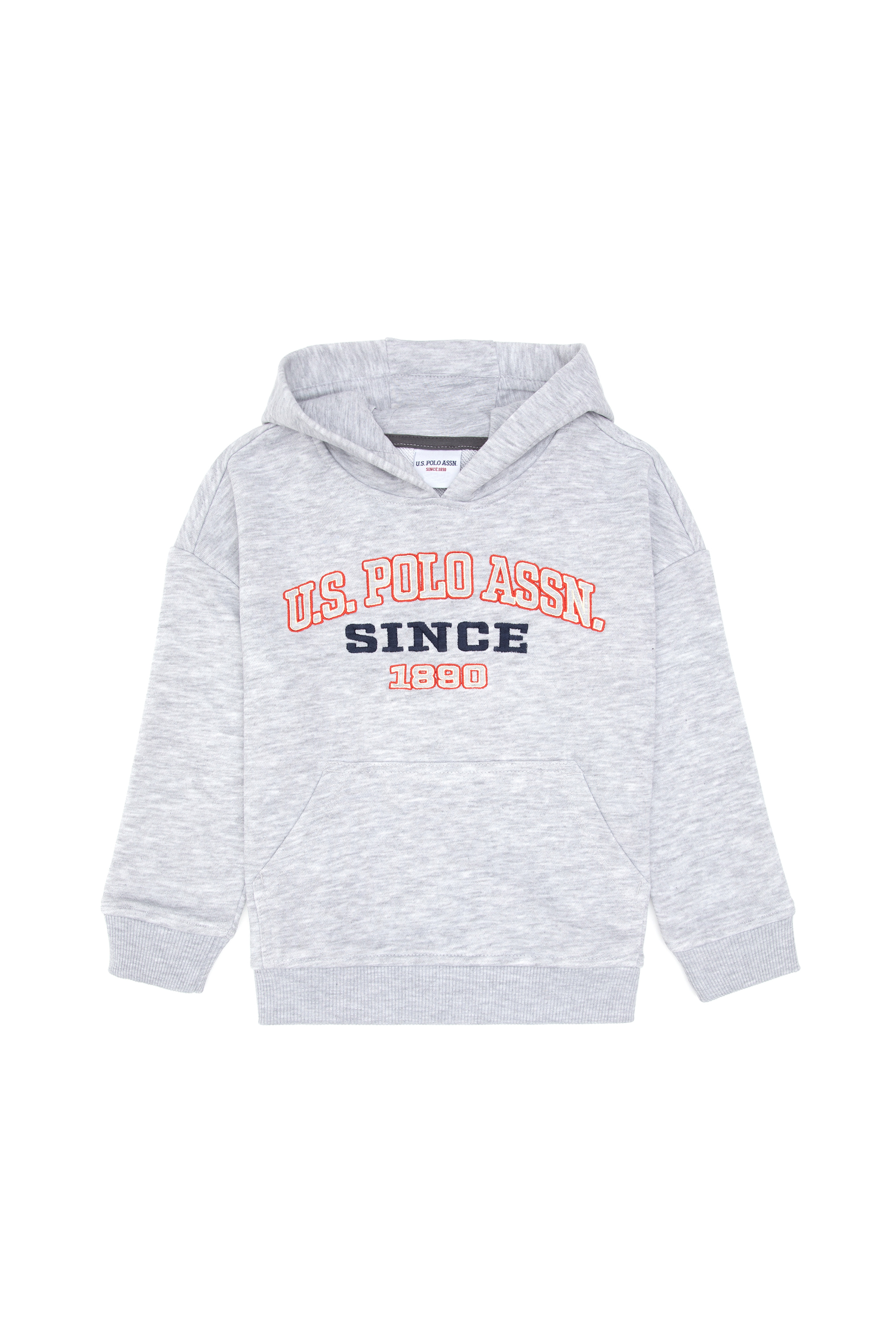 Erkek Çocuk Açık Gri Melanj Sweatshirt - Image 1