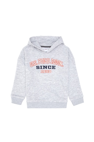 Erkek Çocuk Açık Gri Melanj Sweatshirt