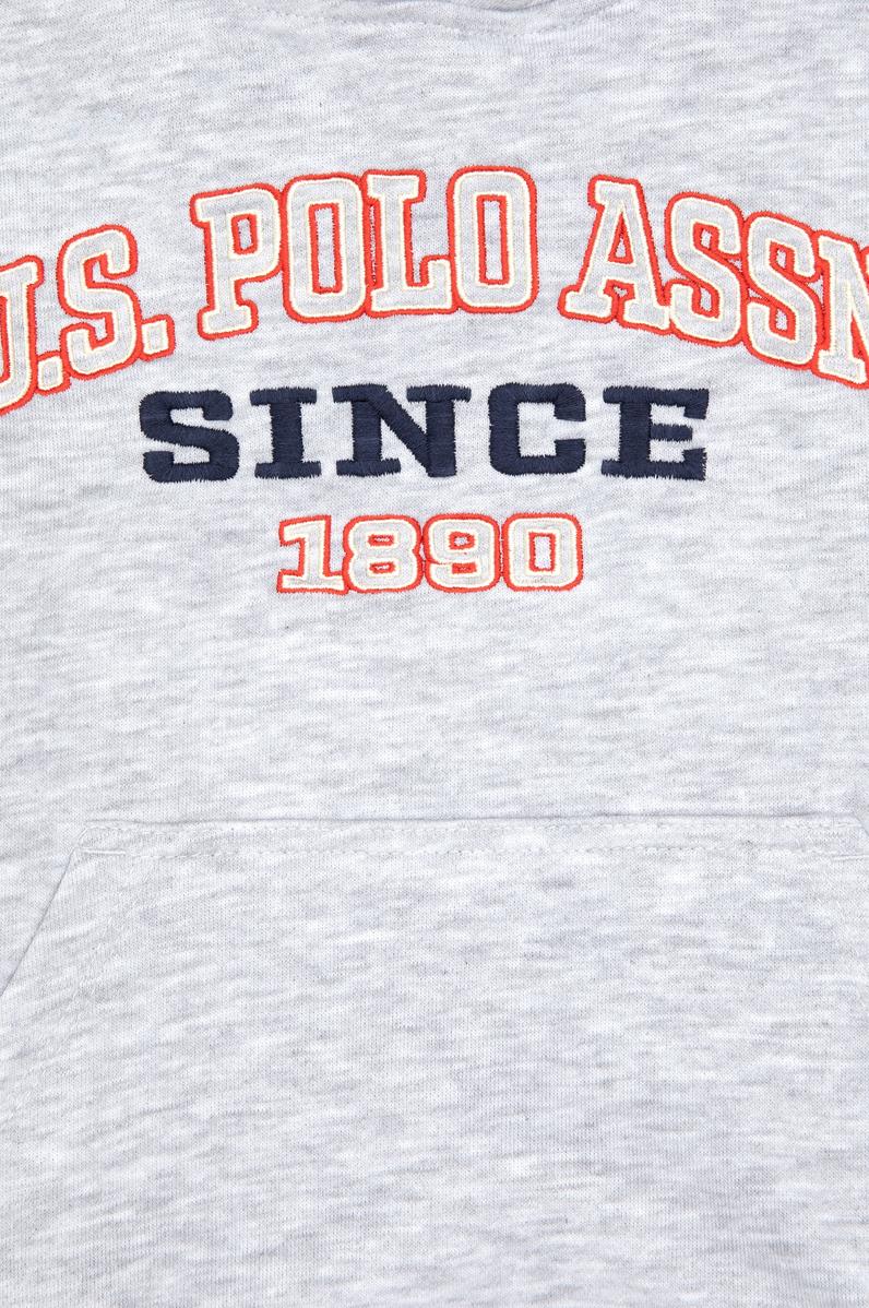 Erkek Çocuk Açık Gri Melanj Sweatshirt