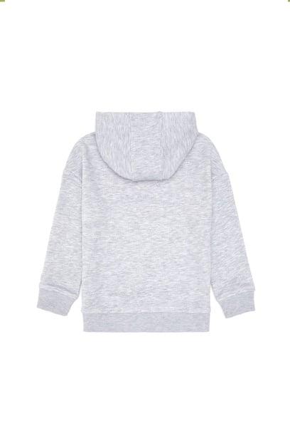 Erkek Çocuk Açık Gri Melanj Sweatshirt