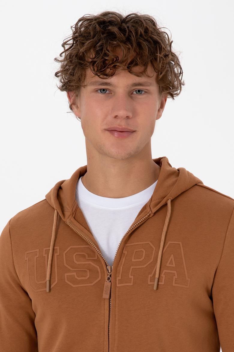 Erkek Camel Örme Hırka - 50313719126