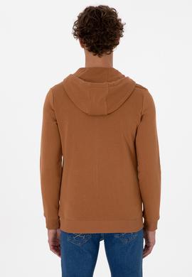 Erkek Camel Örme Hırka - 50313719126