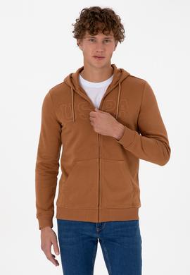 Erkek Camel Örme Hırka - 50313719126