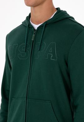 Erkek Koyu Yeşil Örme Hırka - 50313719066