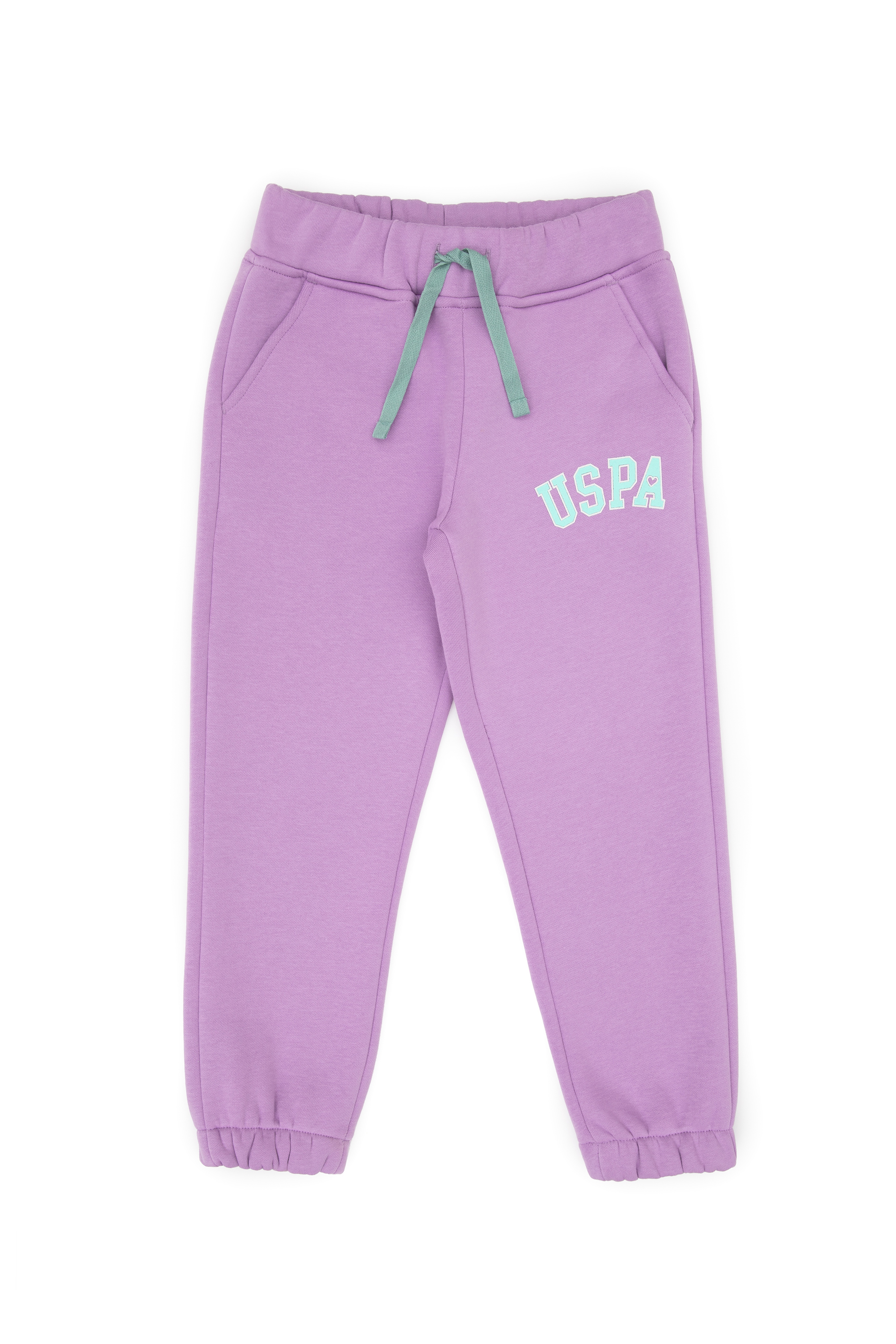 Kız Çocuk Lila Şardonlu Jogger Eşofman Altı - Image 4
